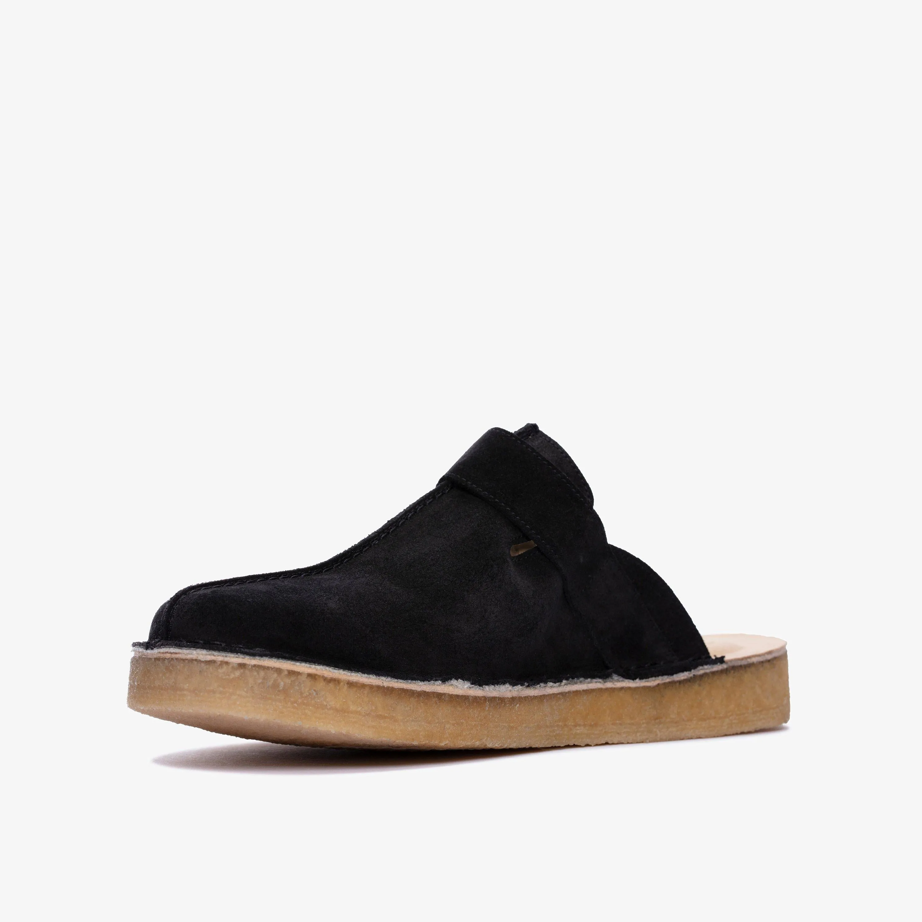 Clarks Women's Trek Mule Black Suede 26168618