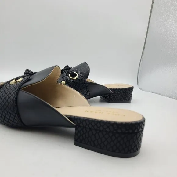 Cole Haan Grand OS Emily Women's Black Slip On Mules Size 6.5 new