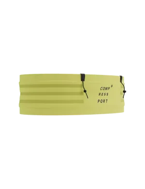 Compressport Unisex's Free Belt Pro - Green Sheen