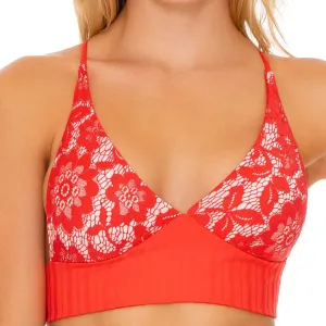 CORAZON DE SEDA - Cross Back Bustier Top