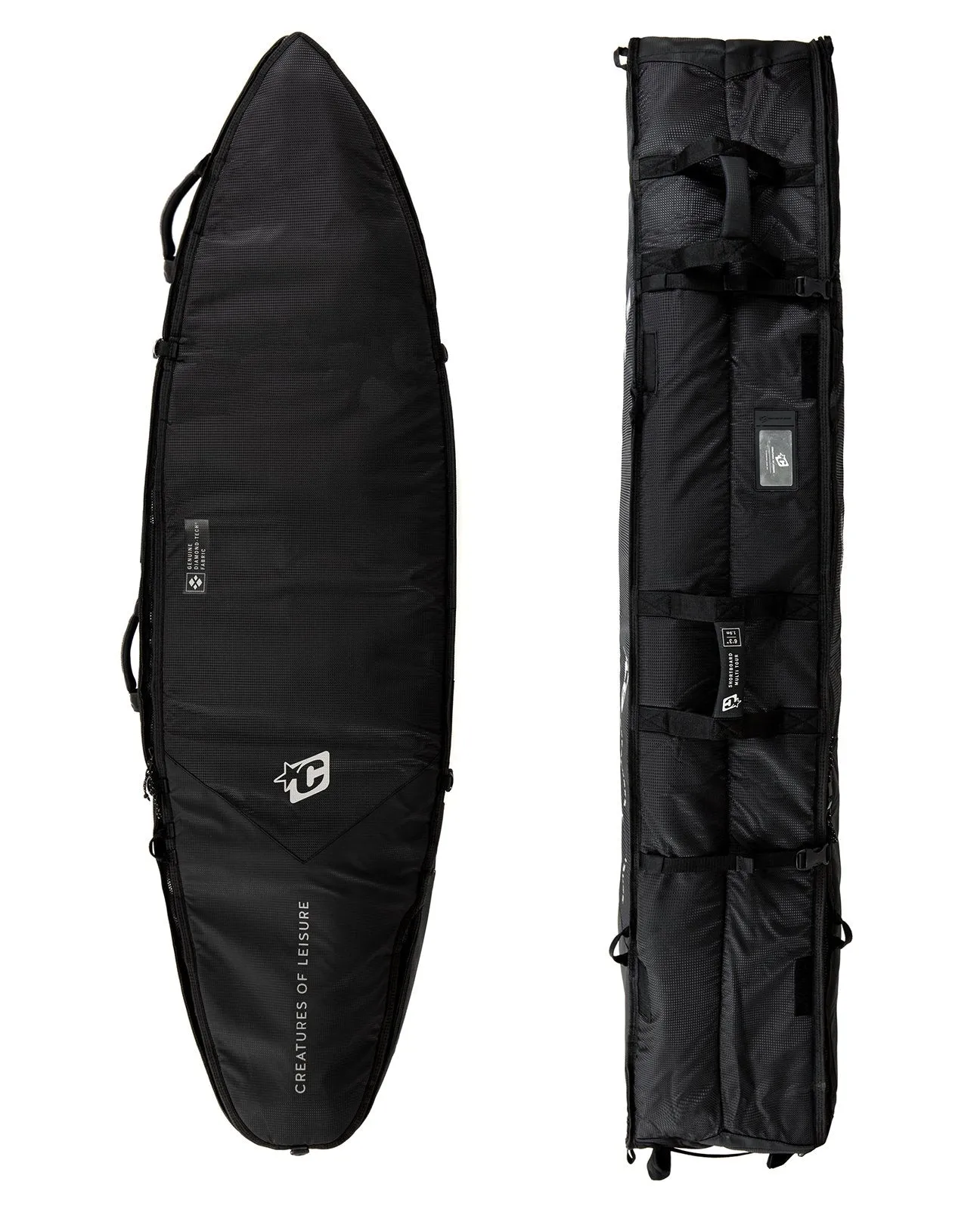 Creatures - 6'7" Shortboard Multi Tour DT2.0 - Black/Silver