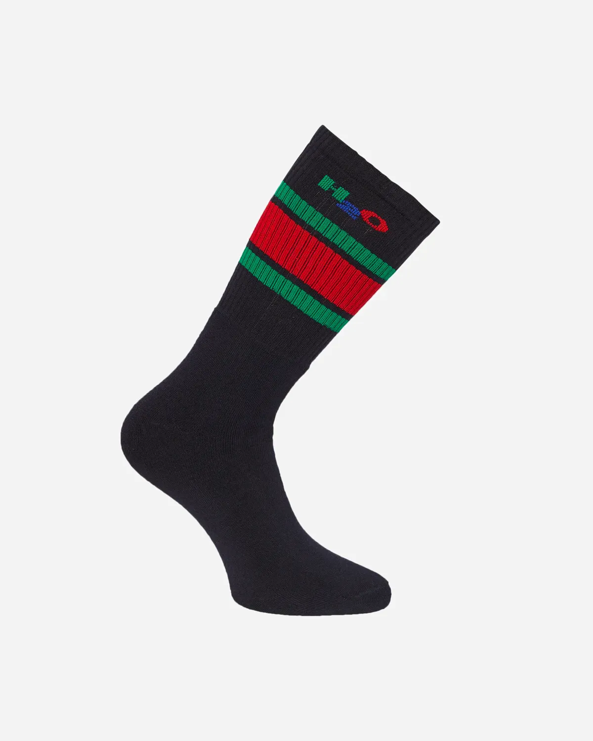 Crew Sock - Navy/Green/Red