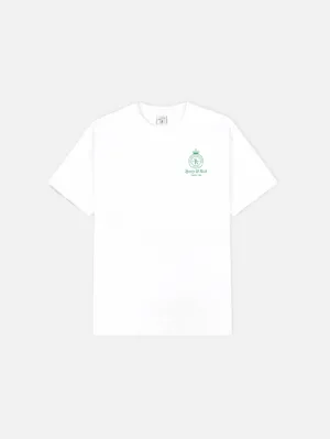 Crown Logo T-Shirt - White/Verde