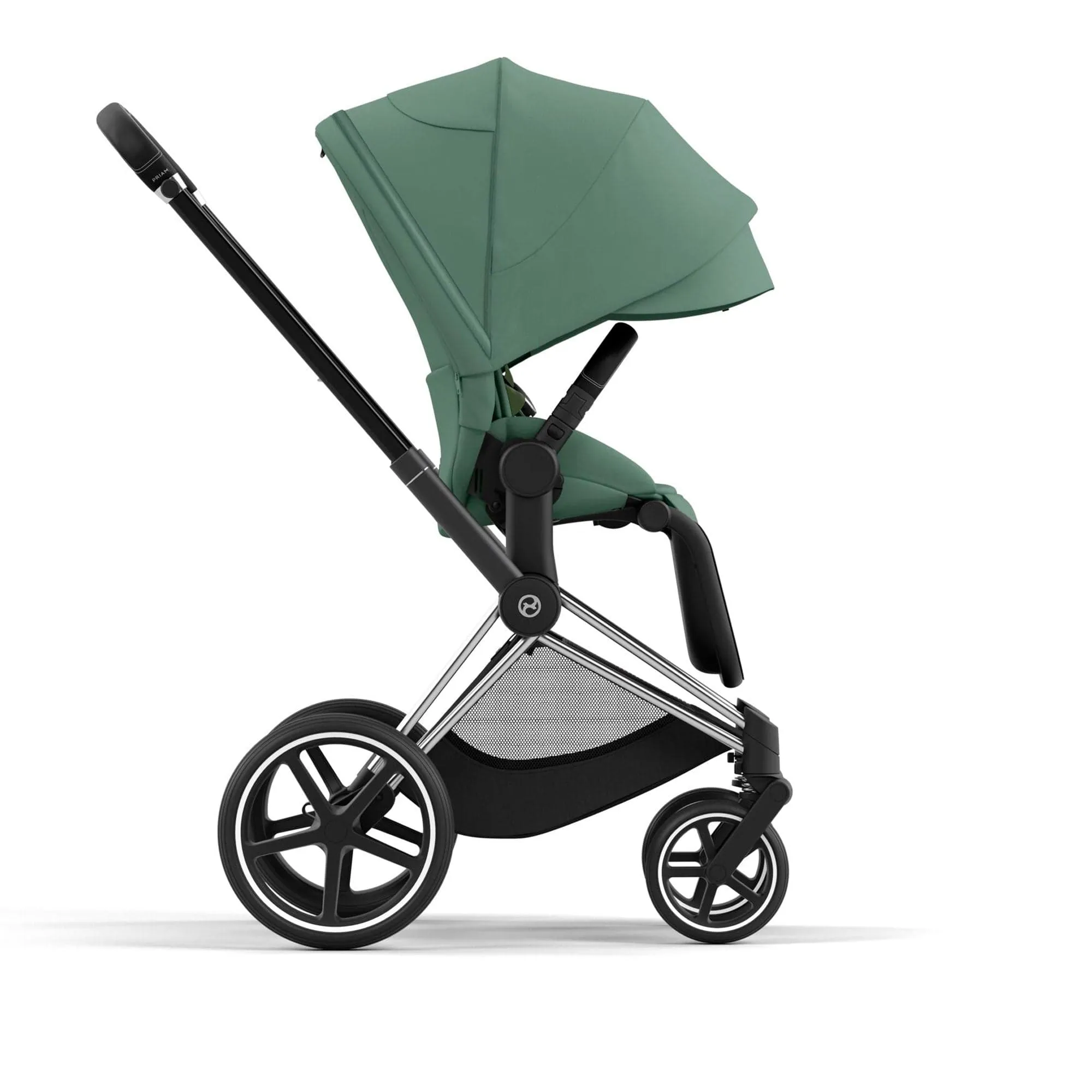 Cybex Priam & Lux Cot in Leaf Green