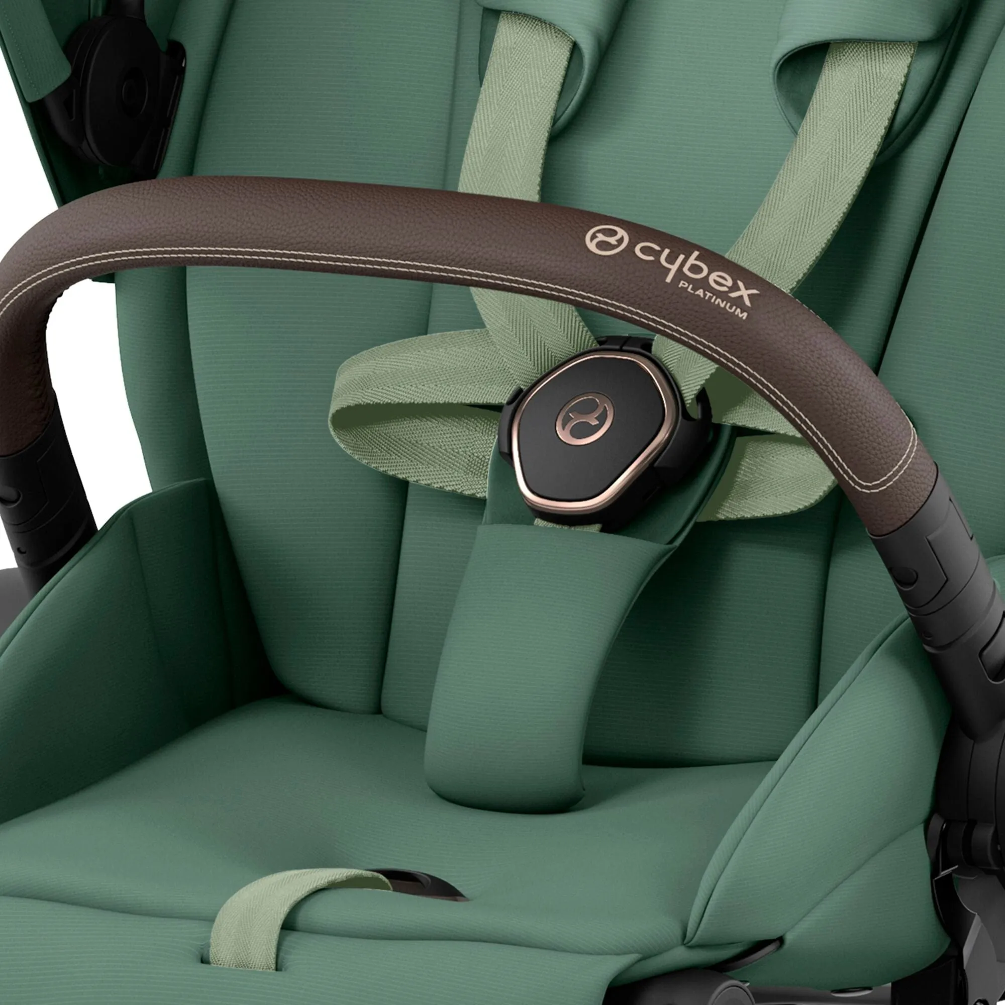 Cybex Priam & Lux Cot in Leaf Green