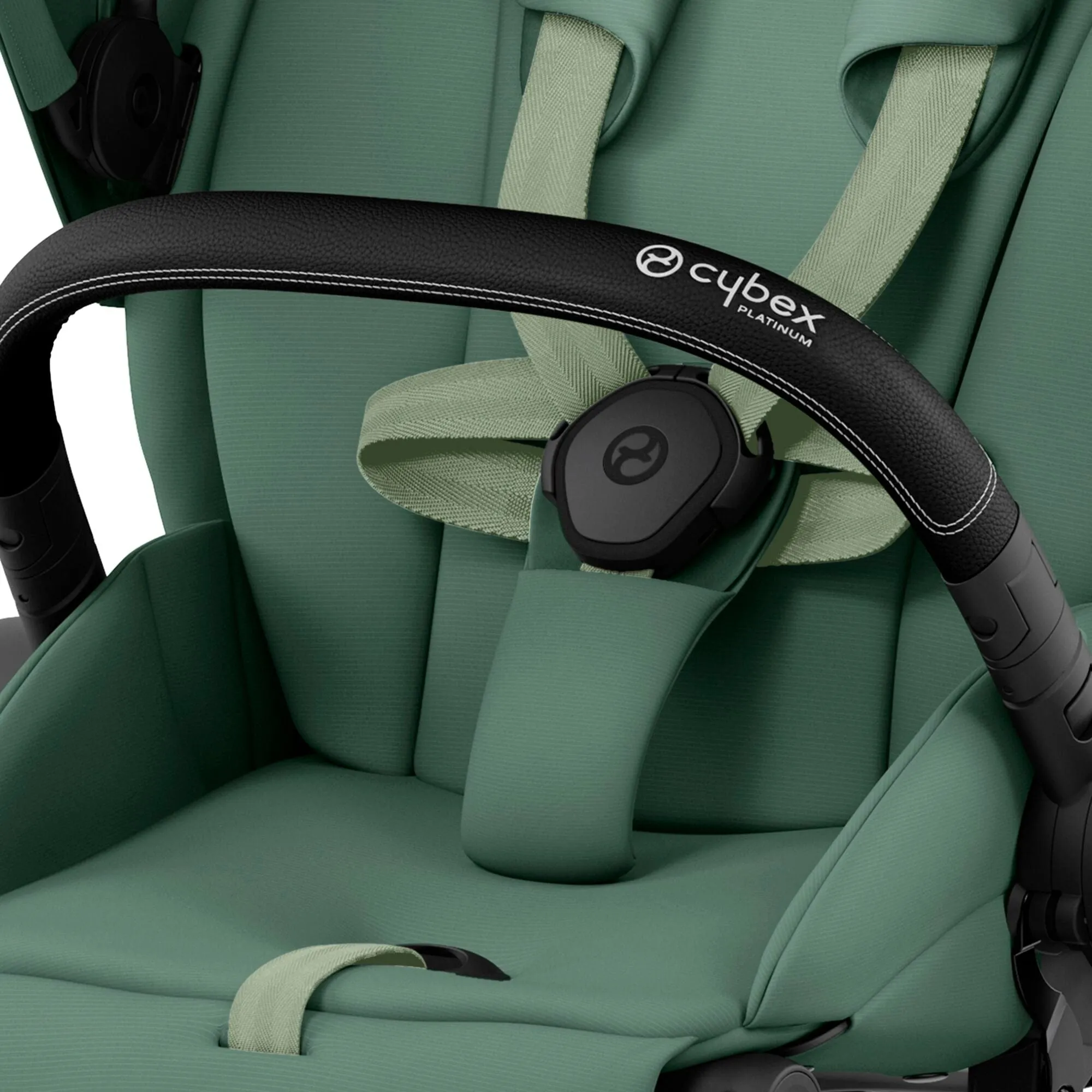 Cybex Priam & Lux Cot in Leaf Green