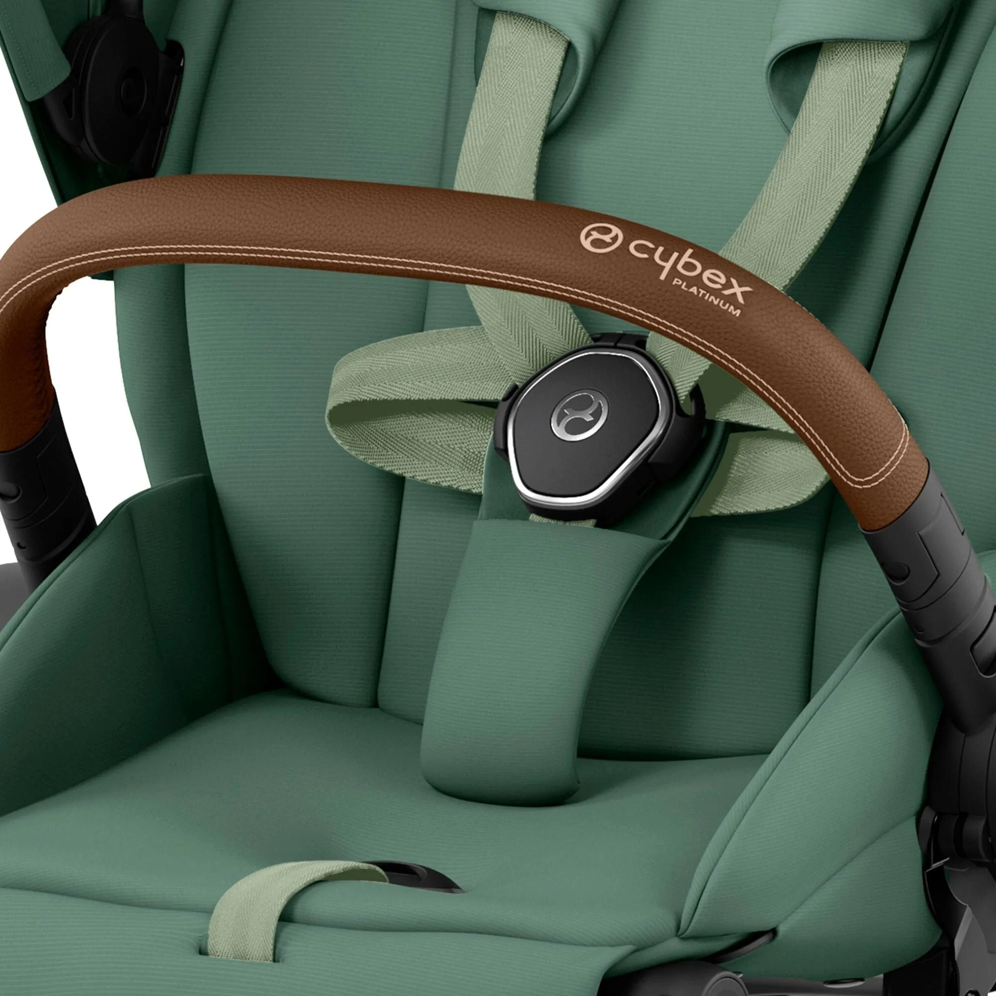Cybex Priam & Lux Cot in Leaf Green