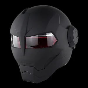 Cyborg Invasion DOT Flip Up Helmets