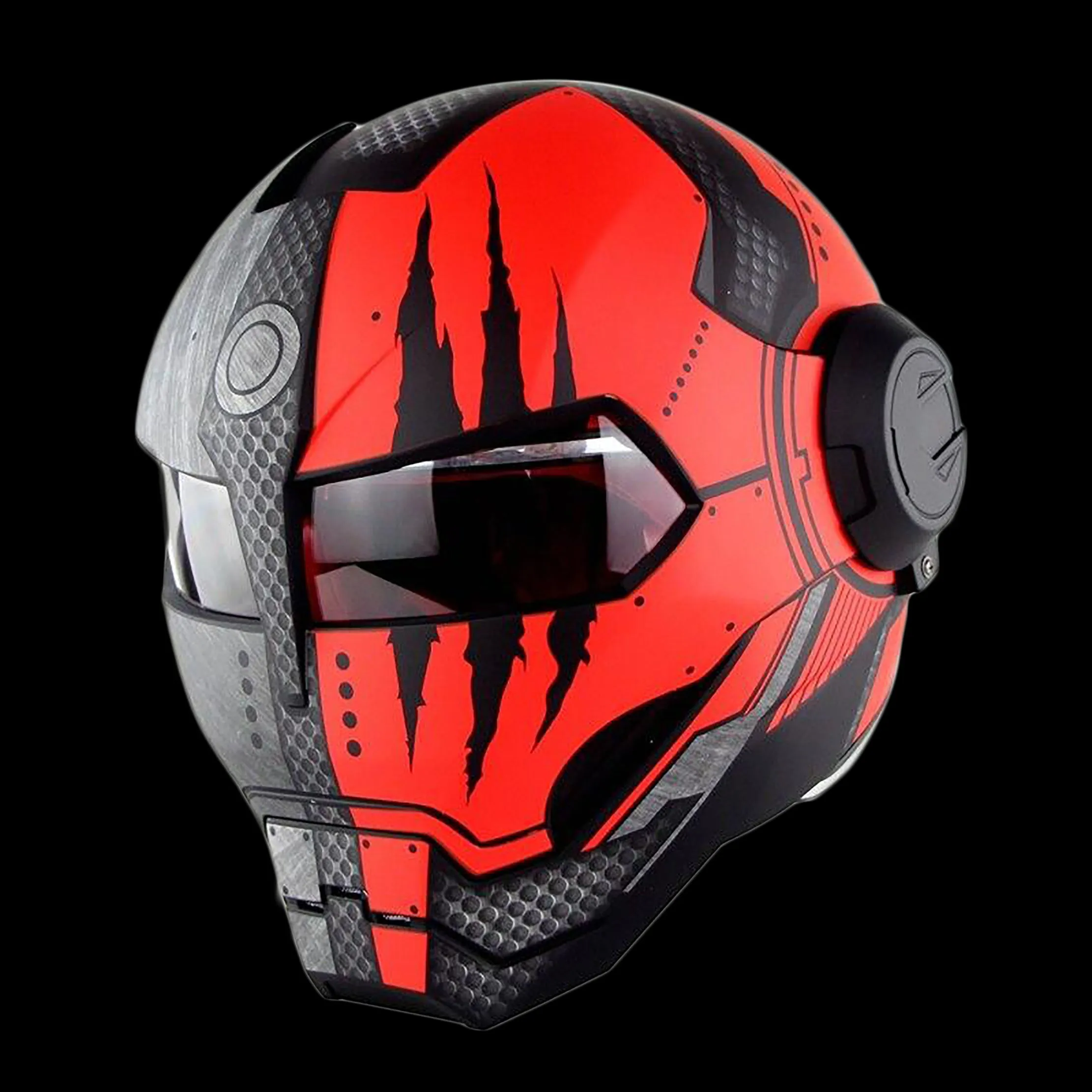 Cyborg Invasion DOT Flip Up Helmets