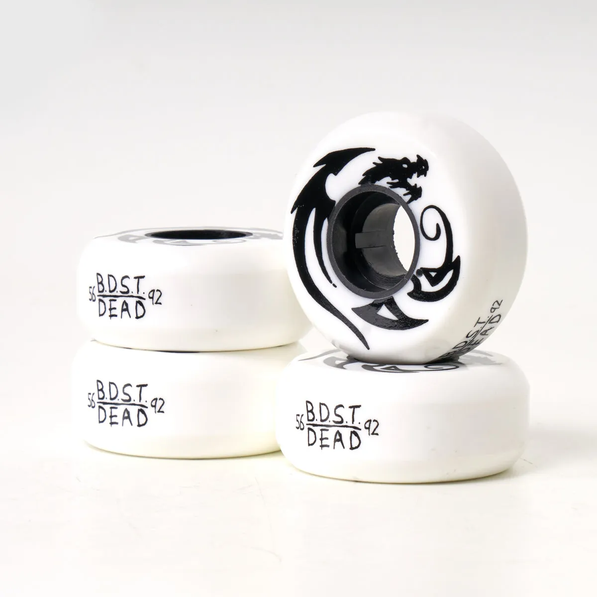 Dead X BDST 56mm 92a Wheels (Black Dragon Skate Team)