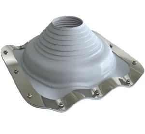 Dektite® Premium EPDM Pipe Flashing For Metal Roofs - Grey (5 - 127mm)