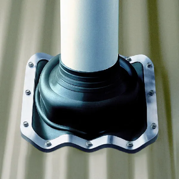 Dektite® Premium EPDM Pipe Flashing For Metal Roofs - Red (5 - 55mm)