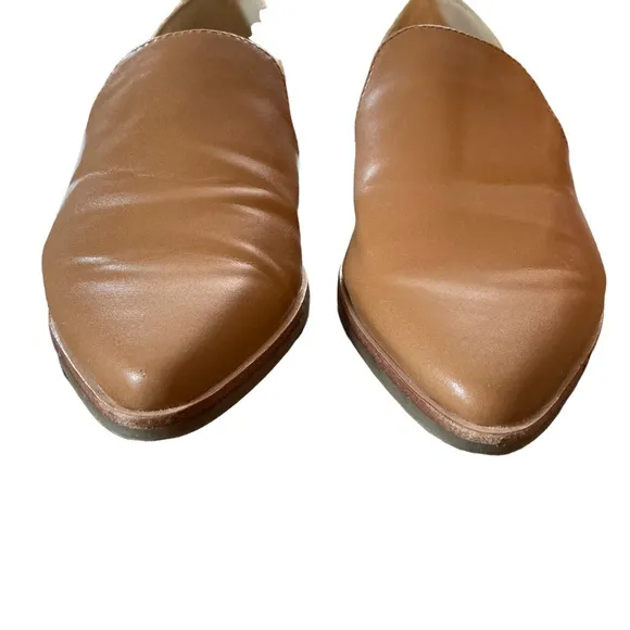 Dolce Vita Size 8 1/2 Genuine Calf Hair Cheetah Print Kelsa Flats in Cognac