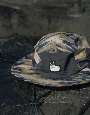 El Dingo Wide Brim Surf Hat - Camo