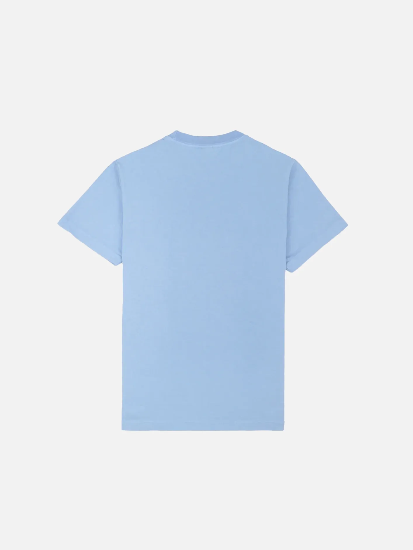 Emblem T-Shirt - Sky Blue/White