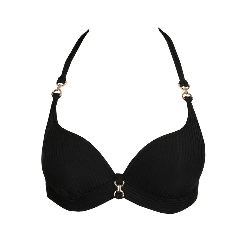 Emly Padded Bikini Top Heartshape In Black - Marie Jo