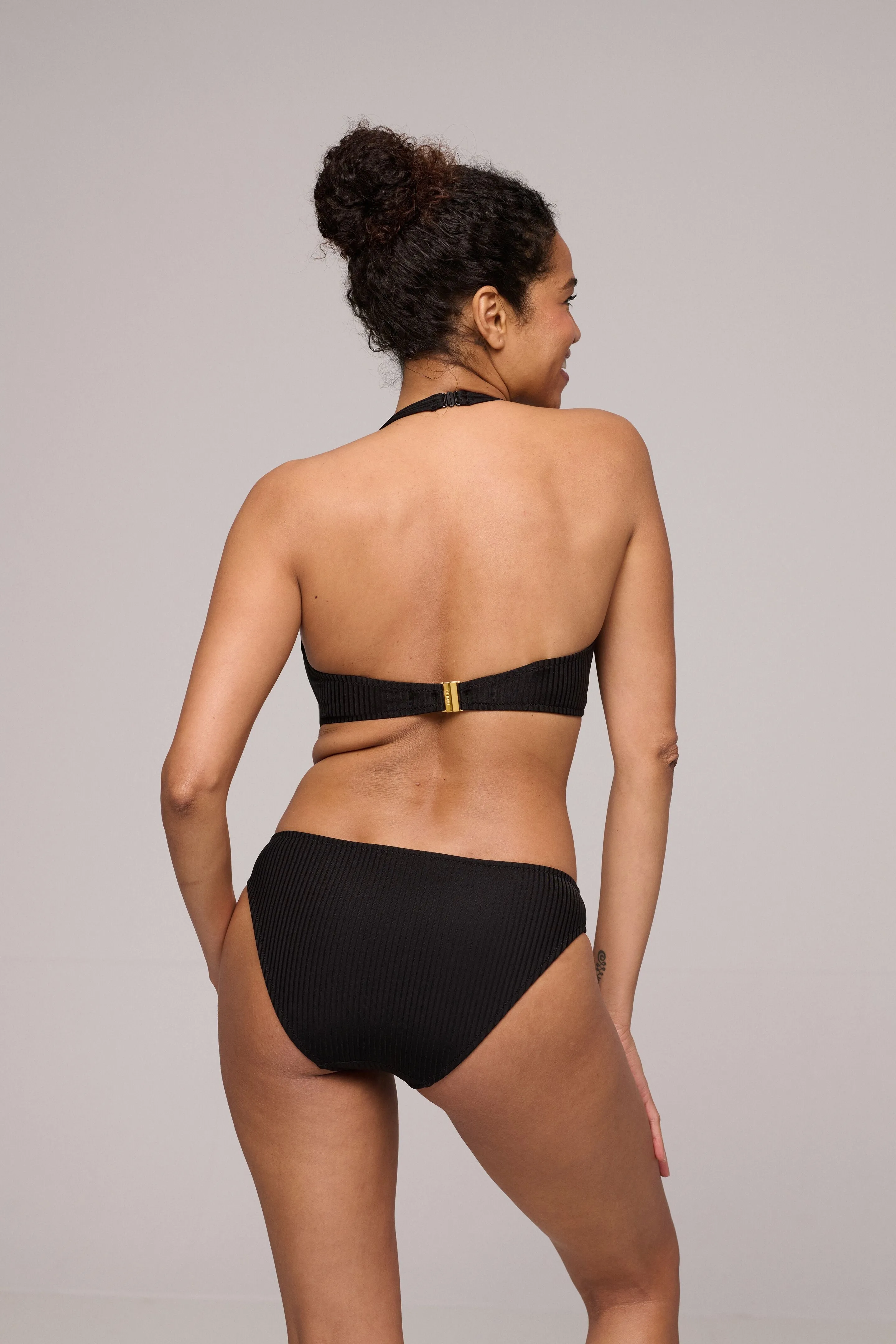 Emly Padded Bikini Top Heartshape In Black - Marie Jo