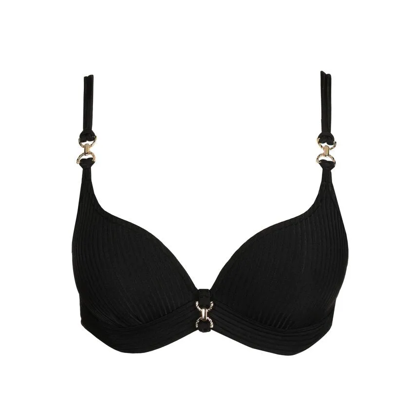 Emly Padded Bikini Top Heartshape In Black - Marie Jo