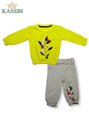 Ensemble bébé fille 2 pièces pull   pantalon