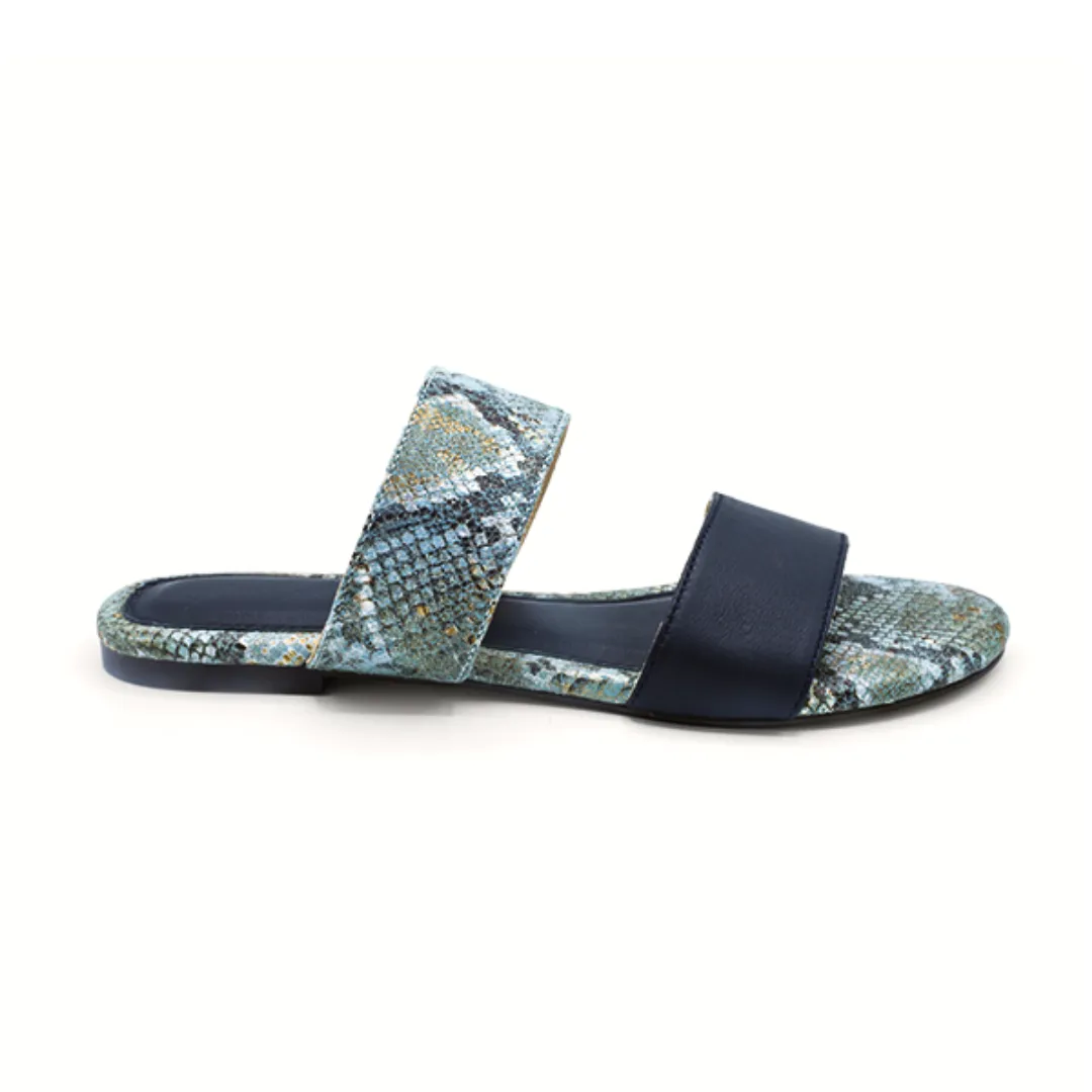 FAK2 - Blue - Snake Pattern Slides