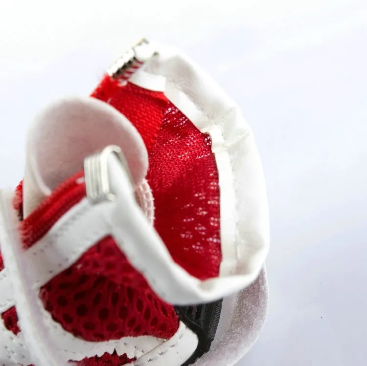 Fashion Pet Mesh Breathable Shoe Sticker M Type
