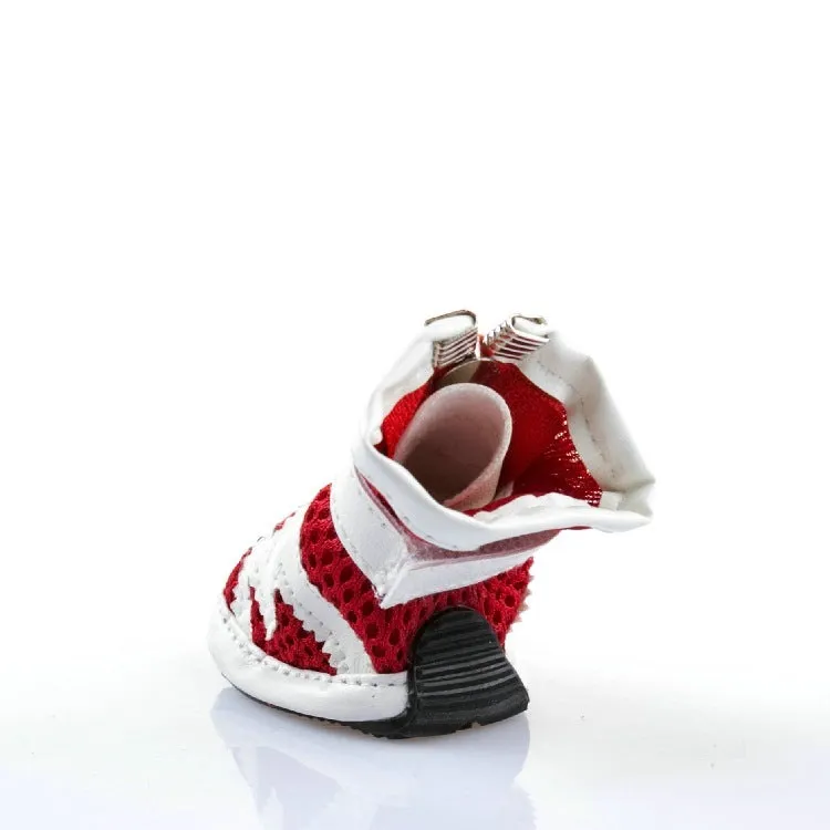 Fashion Pet Mesh Breathable Shoe Sticker M Type