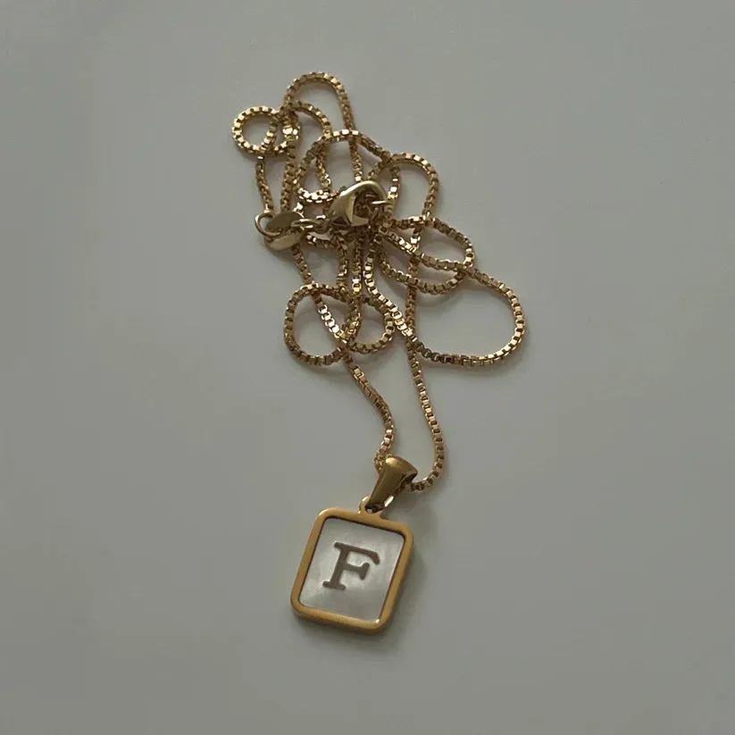 Filosophy- Initial Necklace