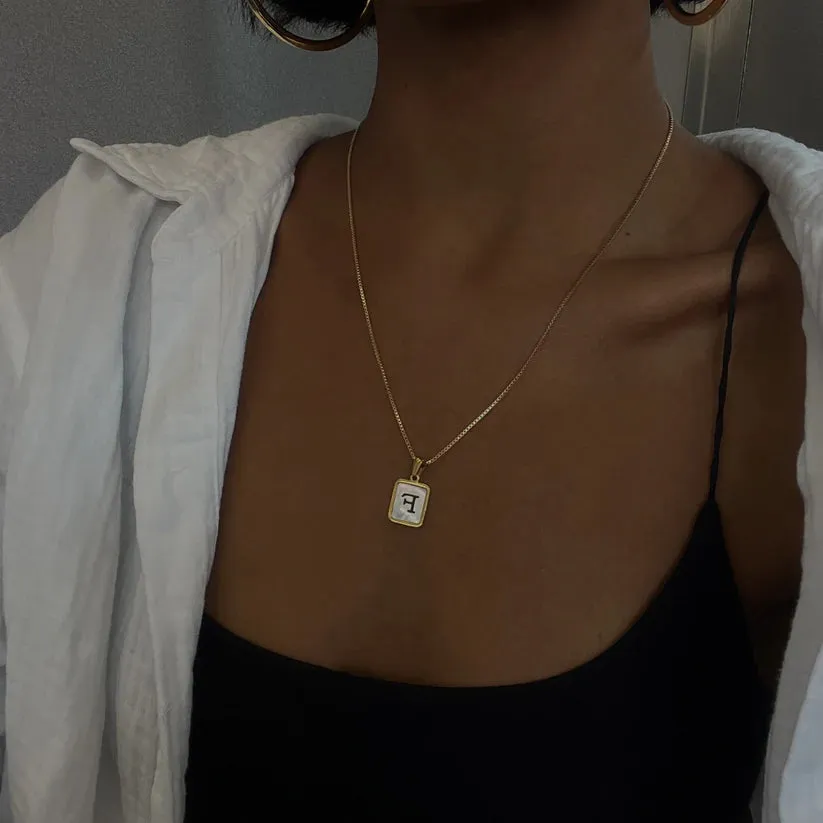 Filosophy- Initial Necklace