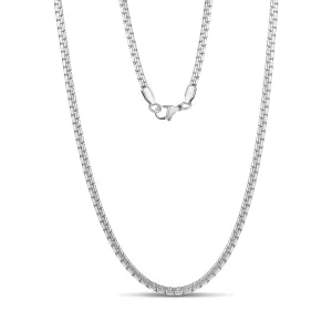Flat Round Box Link Chain