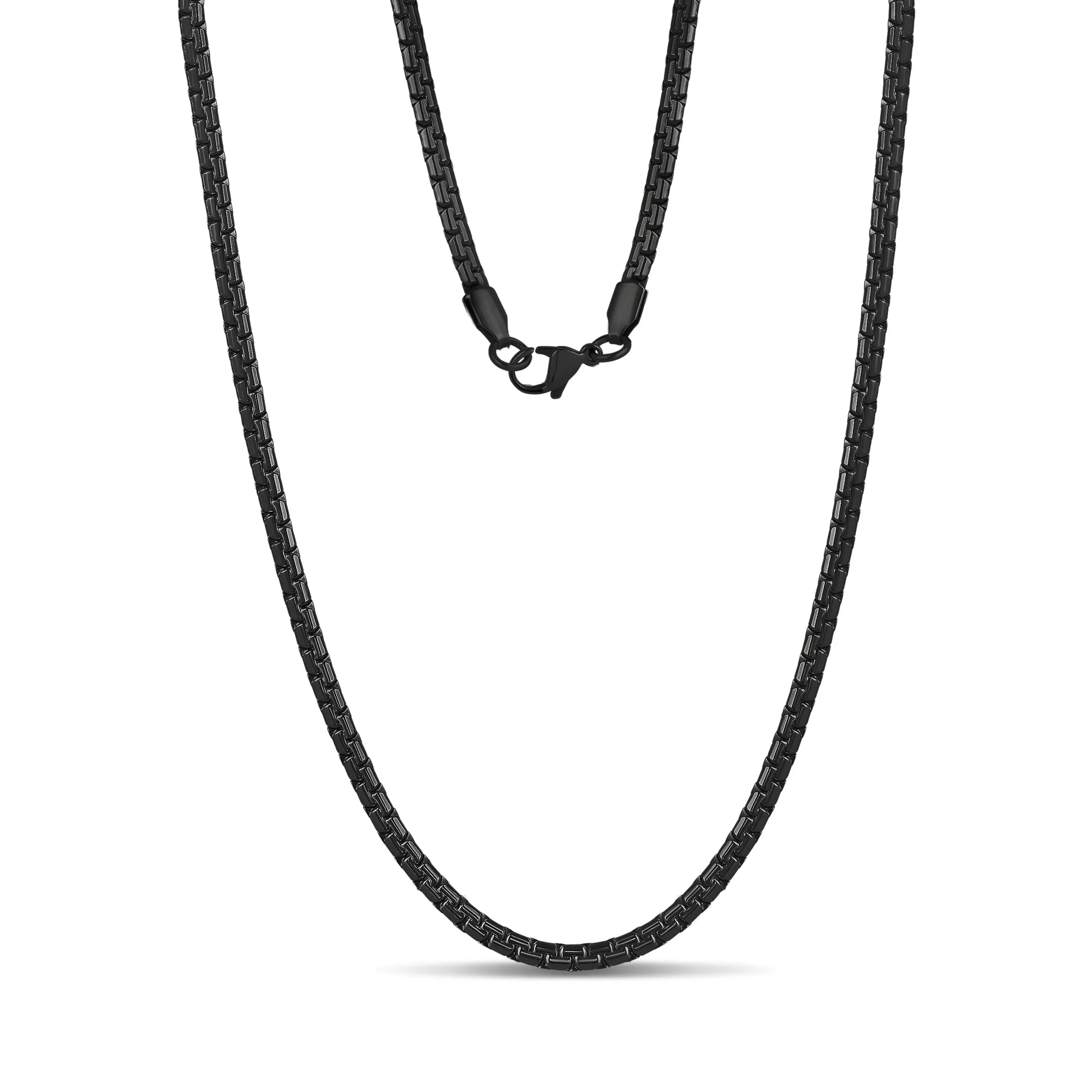 Flat Round Box Link Chain