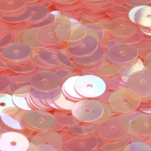 Flat Round Sequin #309 Light Pink (Transparent Iris)