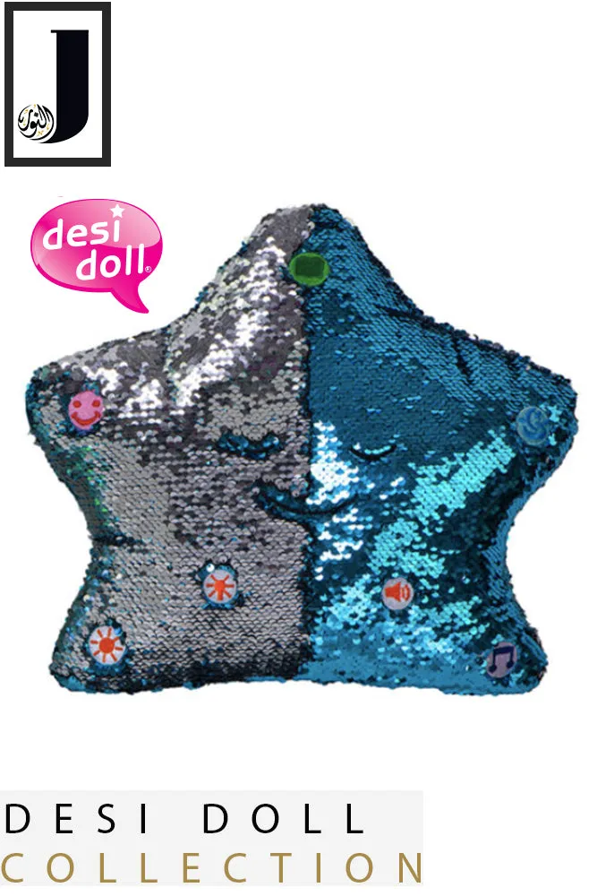 Flippable Sequins My Dua Pillow