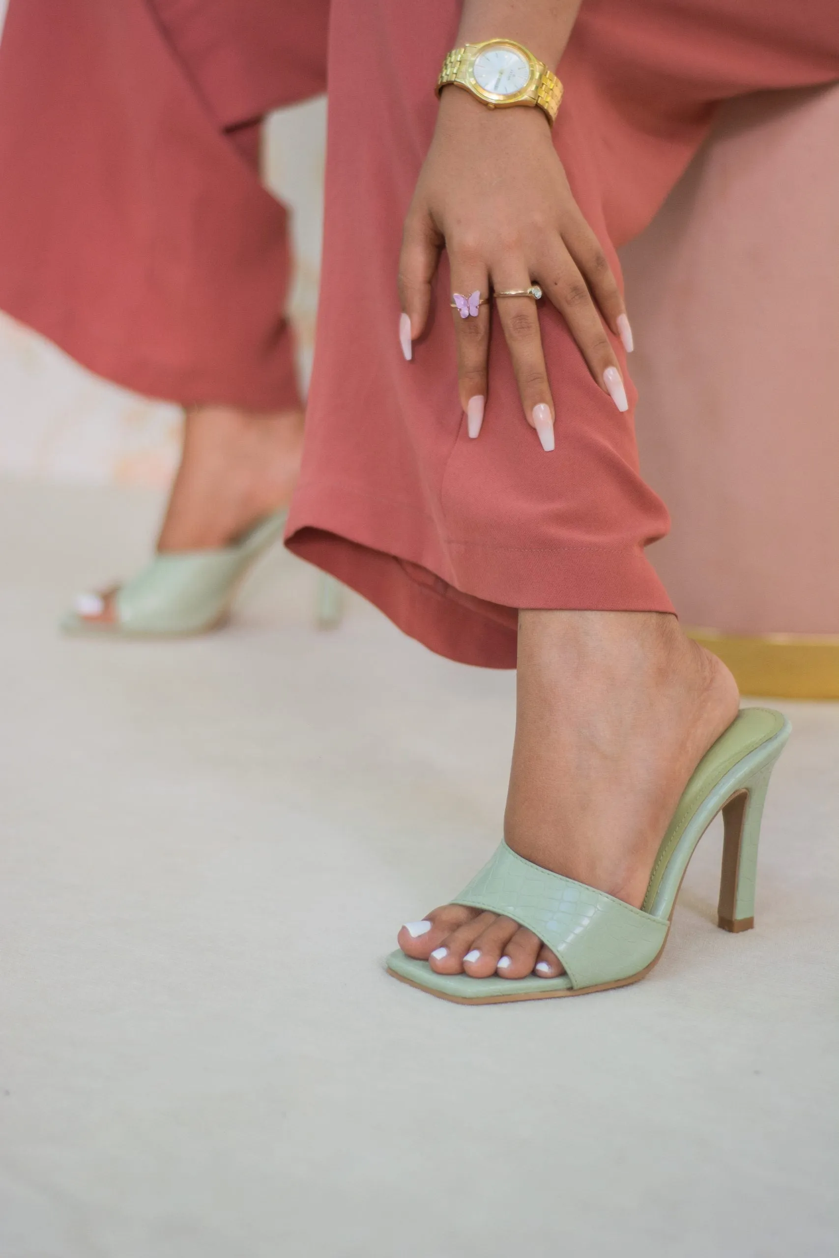 Flynn Mule Heels