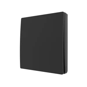 Forum CUL-40032-65 Culina 1 Gang Kinetic Push Switch Matt Black IP65