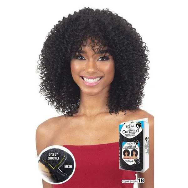 Freetress Equal Curlified Hand-tied Crochet Wig - CURL CODE