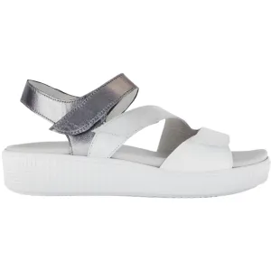 Gabor Ball (Marigold) Weiss/Antiksilber Sandals