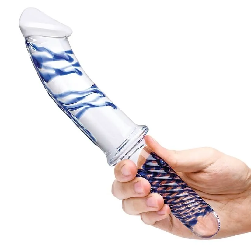 Glas Realistic Dildo with Handle