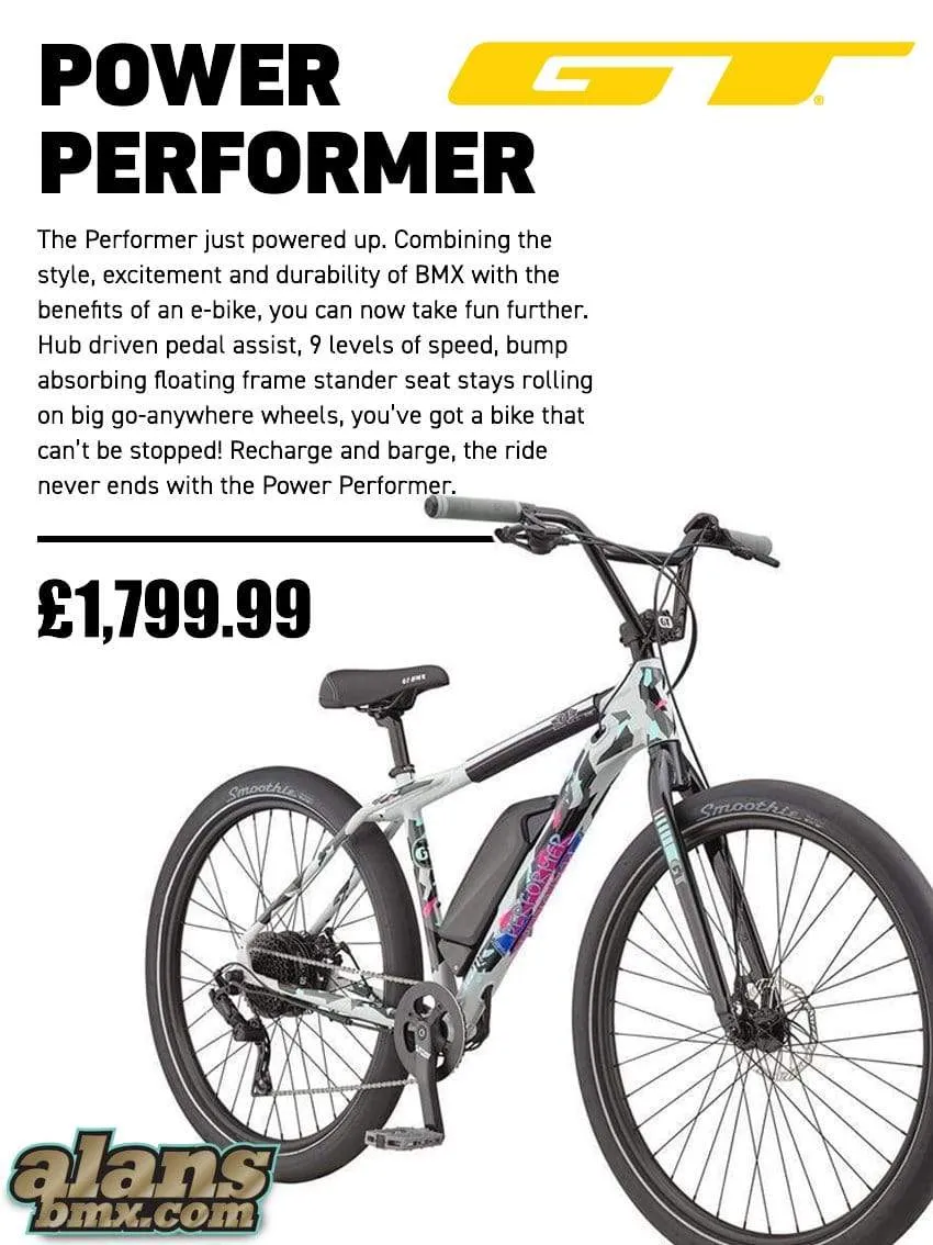 GT Power Performer 29 Inch E-Bike Grey