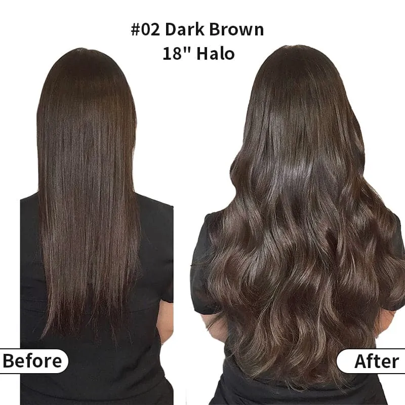 Halo Extensions 16"-24" For Extra Length & Volume Body Wave Light Volume All Shades