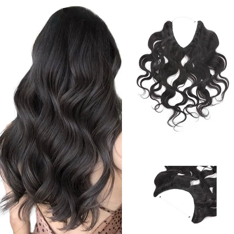Halo Extensions 16"-24" For Extra Length & Volume Body Wave Light Volume All Shades