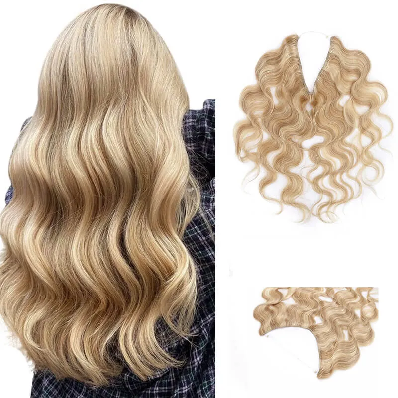 Halo Extensions 16"-24" For Extra Length & Volume Body Wave Light Volume All Shades