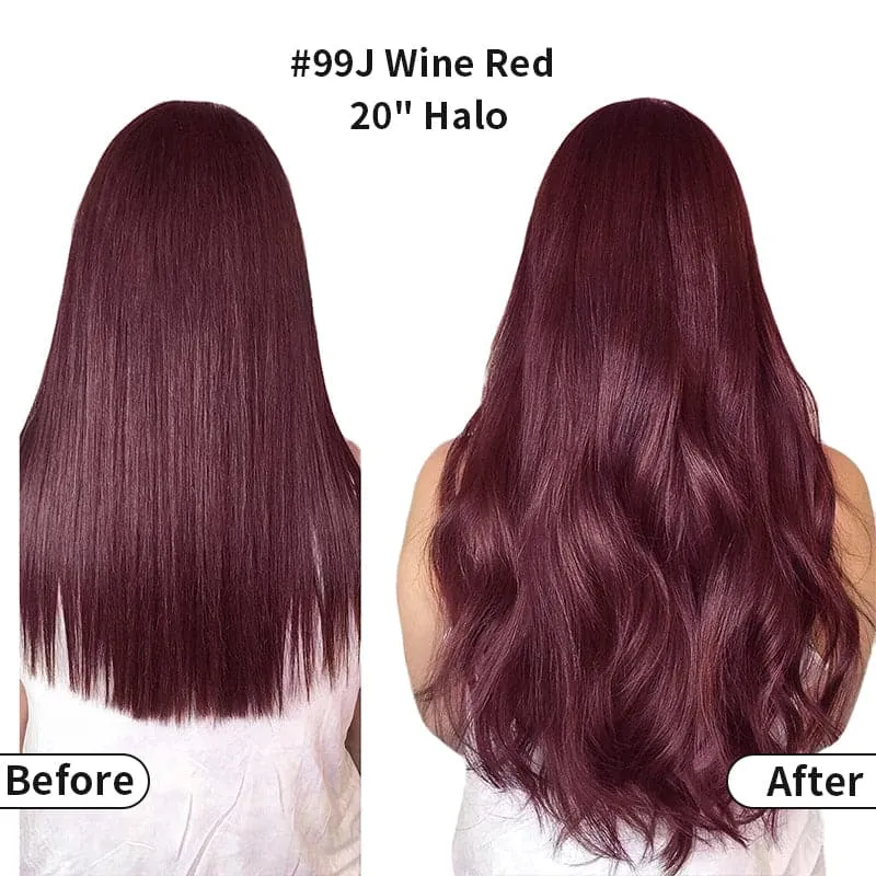 Halo Extensions 16"-24" For Extra Length & Volume Body Wave Light Volume All Shades