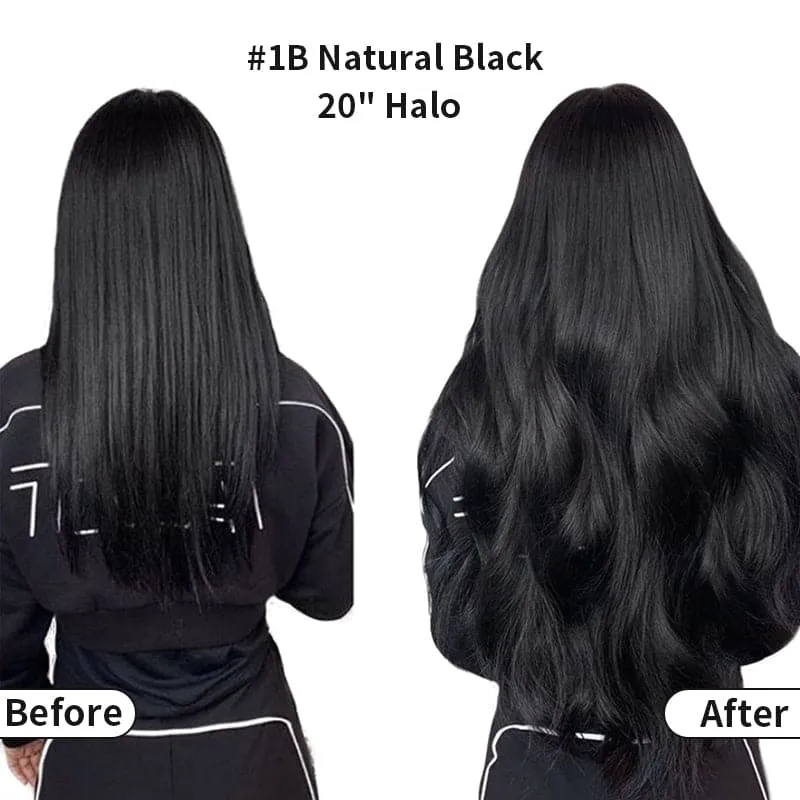 Halo Extensions 16"-24" For Extra Length & Volume Body Wave Light Volume All Shades