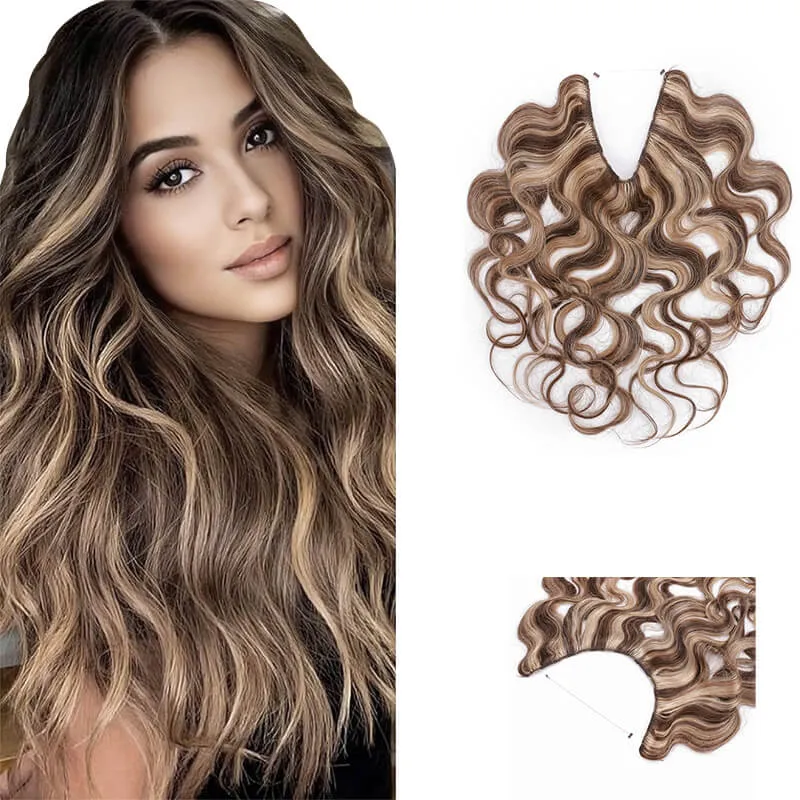 Halo Extensions 16"-24" For Extra Length & Volume Body Wave Light Volume All Shades