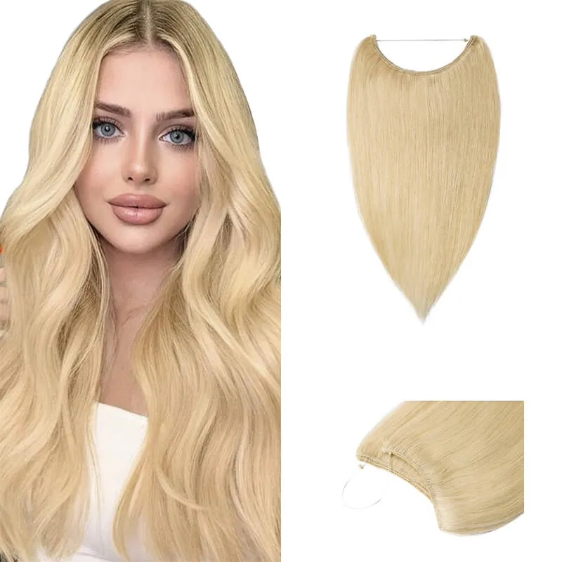 Halo Human Hair Extensions Light Volume All Shades