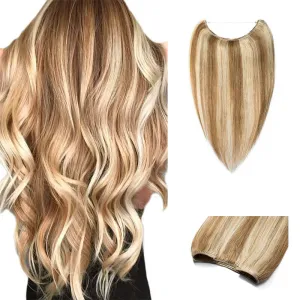 Halo Human Hair Extensions Light Volume All Shades