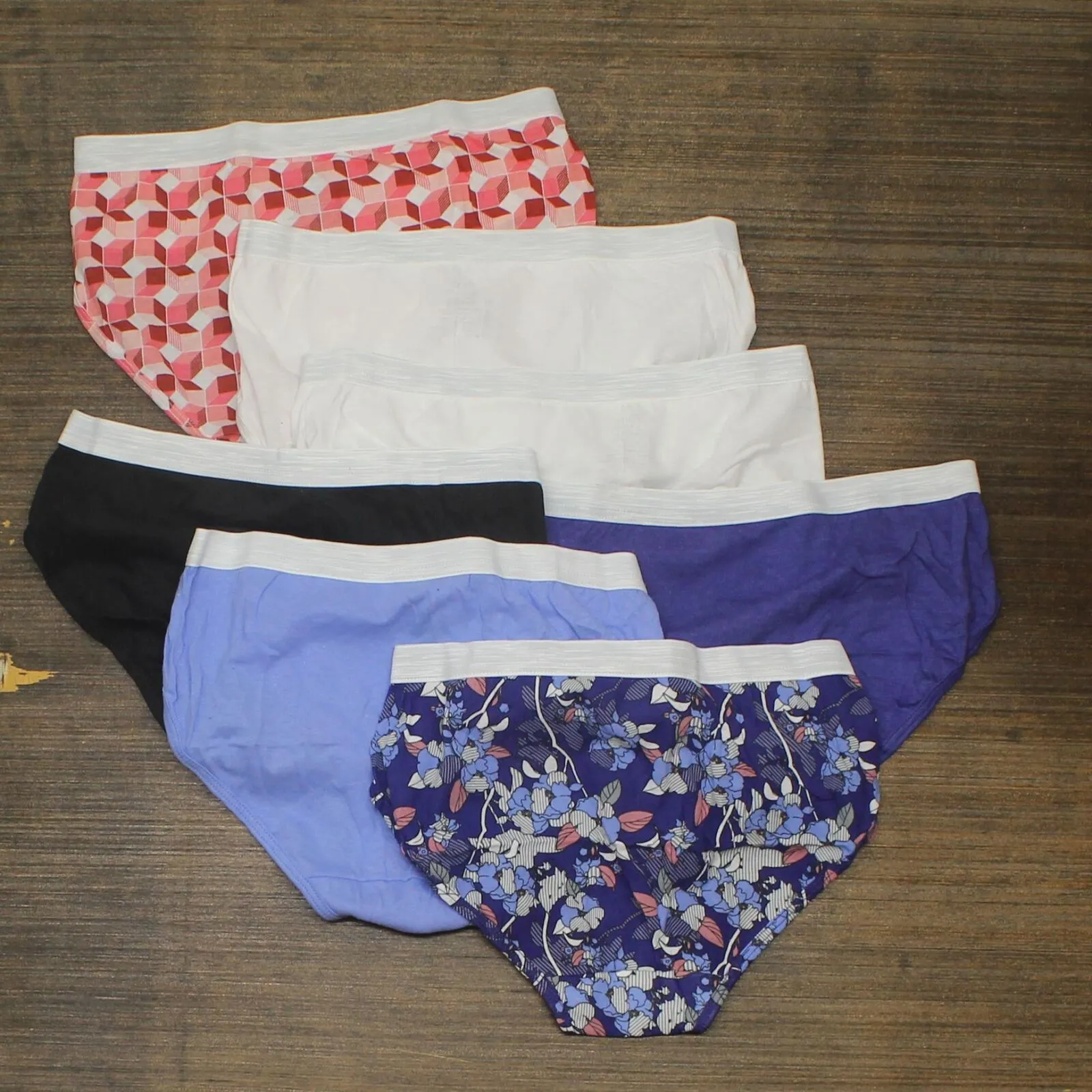 Hanes Womens Cotton 7pk PP41SC Hipster Underwear Briefs P941SC Colors May Vary 5