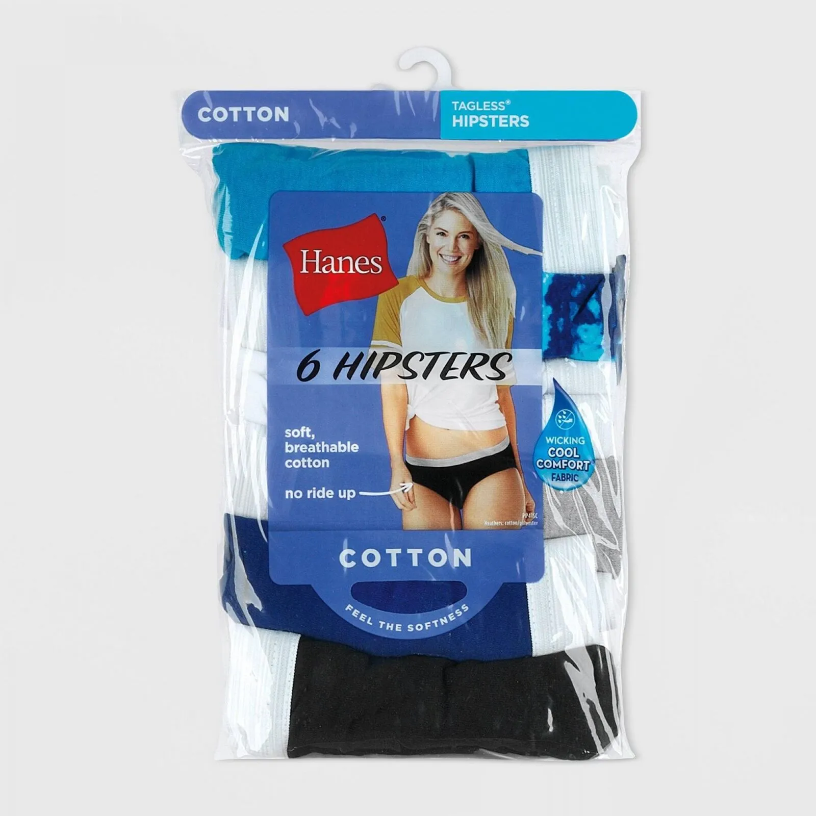 Hanes Womens Cotton 7pk PP41SC Hipster Underwear Briefs P941SC Colors May Vary 5