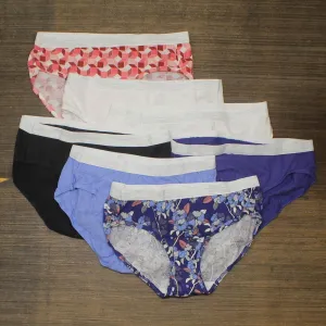 Hanes Womens Cotton 7pk PP41SC Hipster Underwear Briefs P941SC Colors May Vary 5