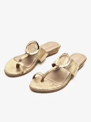 Hazel Leather Flats